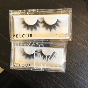 2 Pairs - Fluff'n Dolled Up Velour Silk Lashes